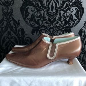 Stefi Talman Metallic Brown shoes US10